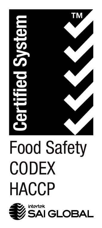 Certified System Food Safety CODEX HACCP